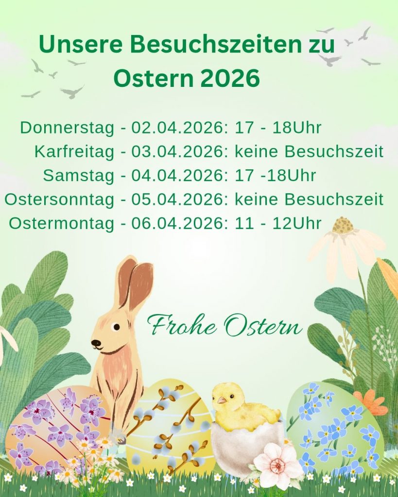 Öffnungszeiten Ostern 2026 im Tierheim Fürstenwalde mit Osterhase und Küken